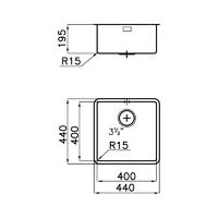 Pomivalno korito FOSTER KE 2156 850 